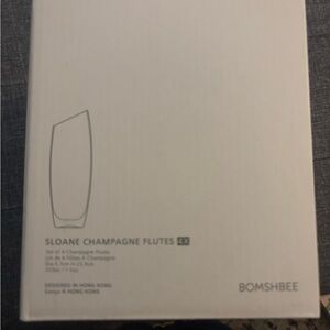 Sloane Champagne Flutes -4pk